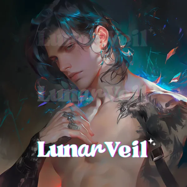 Incubus Spirit Companion: Celestial Harmony and Lunar Guidance (He/Him)