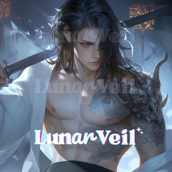 Celestial Incubus Guardian Spirit, Dark Opal Blues (Calming Protection)