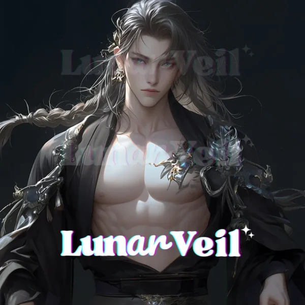 W1158 Spirit Companion Guide: Mystic Incubus of Radiant Seduction - Lunar Energy