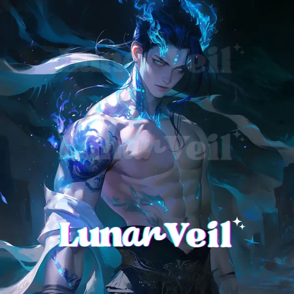 Spirit Companion Sculpture: Dark Incubus of Resonant Whispers (He/Him)