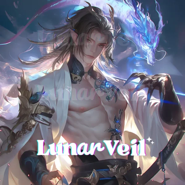 W1438 Celestial Harmony Spirit Companion, Mystical Incubus (Nurturing Guidance)