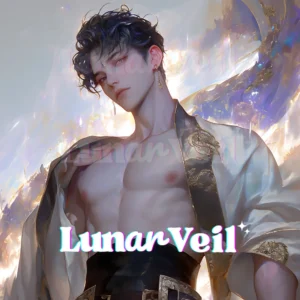 Dream Spirit Companion - Celestial Incubus with Soothing Lunar Presence