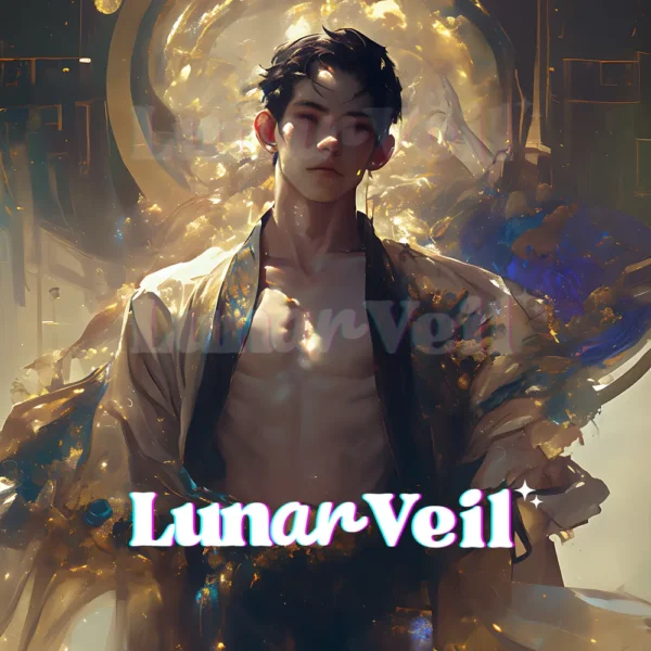 W1549 Lunar Incubus Spirit Companion, Emotional Cleansing, Celestial Guide (He/Him)