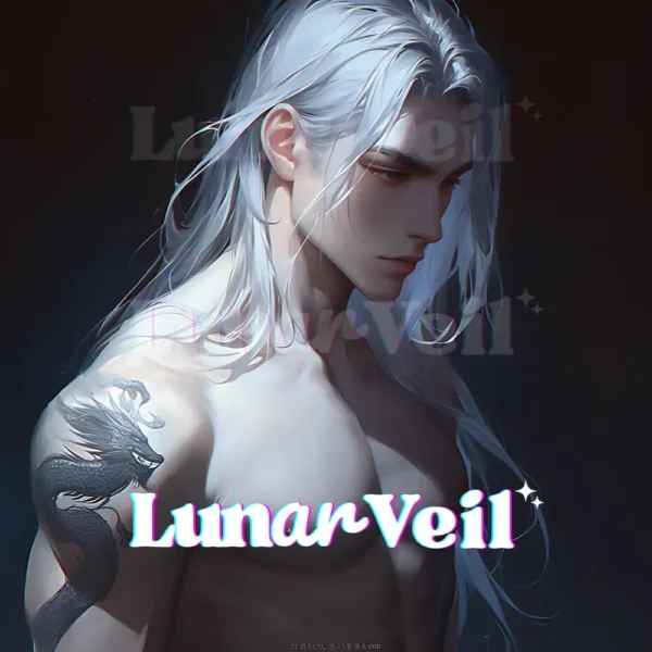 W1615 Lunar Incubus Spirit Companion: Gentle Moonlight Energy Guide