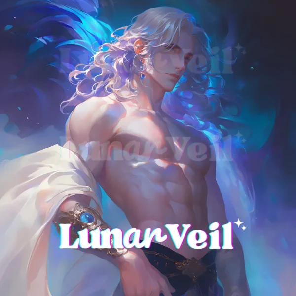 W1654 Lunar Incubus Spirit Companion, Celestial Guide (Healing & Protection)