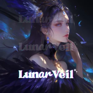 Mystical Succubus Spirit, Lunar Blooms, Celestial Plumes (She/Her)