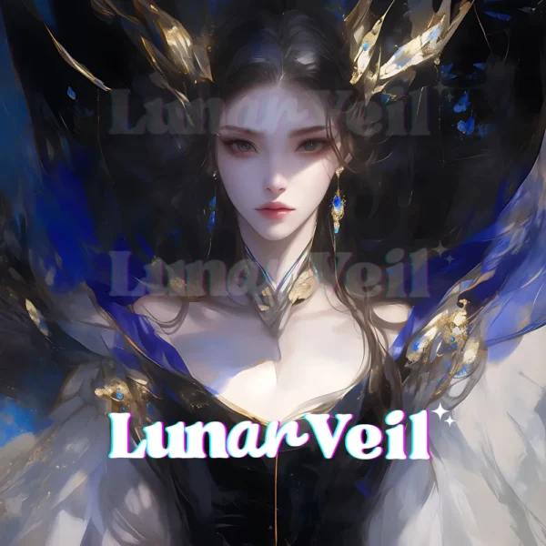 Mystical Succubus Spirit Companion - Celestial Shadow Protector