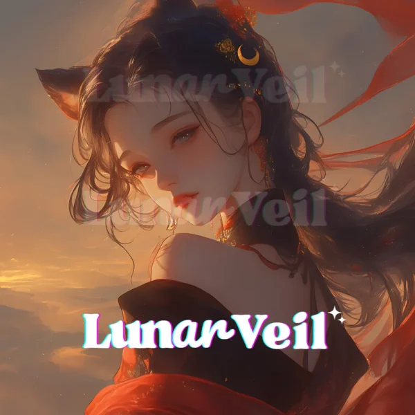 Spirit Companion: Celestial Succubus of the Luminous Veil - Tranquil Energy