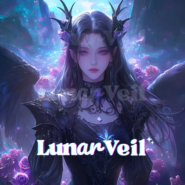 W708 Celestial Succubus Spirit Guide: Whispered Shadows - Intuition & Yearning