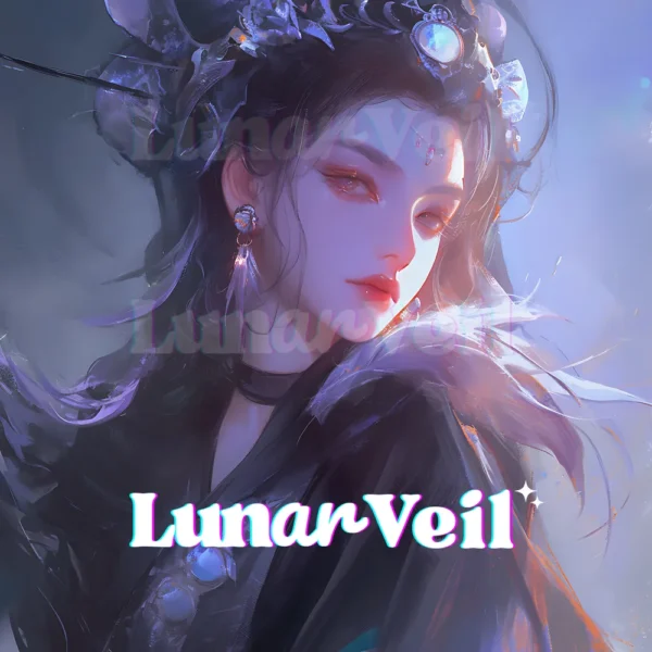 Lunar Spirit Sculpture: Celestial Succubus - Fear Dissolving Energy