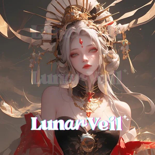 Mystical Succubus Spirit Companion, Lunar Glow, Fortune Weaver (Emotional Healing)