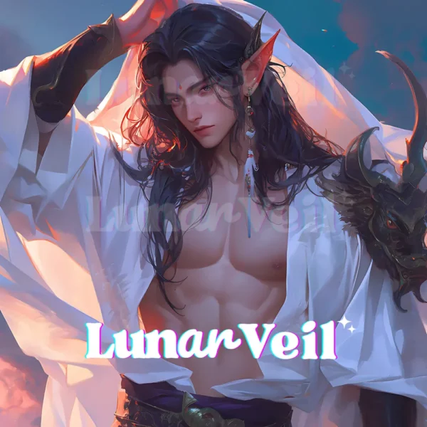 Incubus Spirit Companion: Celestial Devotion and Inner Peace (He/Him)