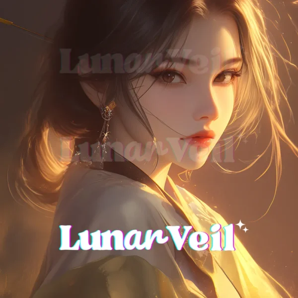 Celestial Succubus Spirit Companion - Radiant Calm and Renewal Energy