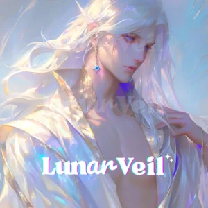 W952 Lunar Incubus Spirit Companion, Celestial Glow (He/Him Essence)